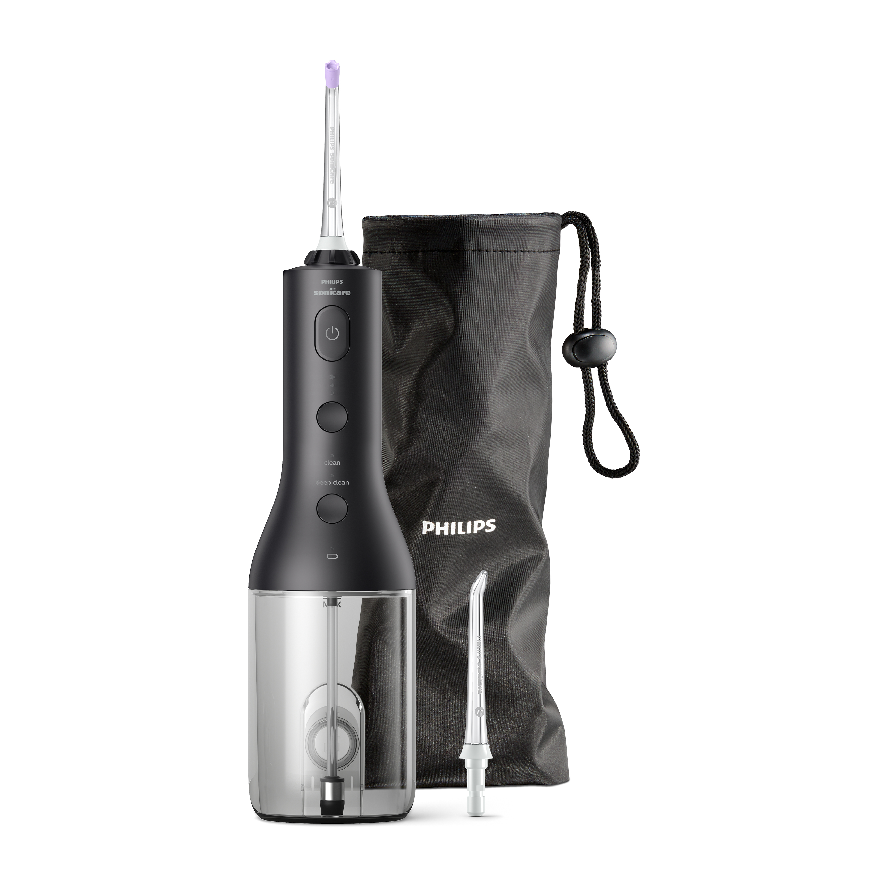 Power Flosser 3000 must irrigaator, otsik ja transpordikott