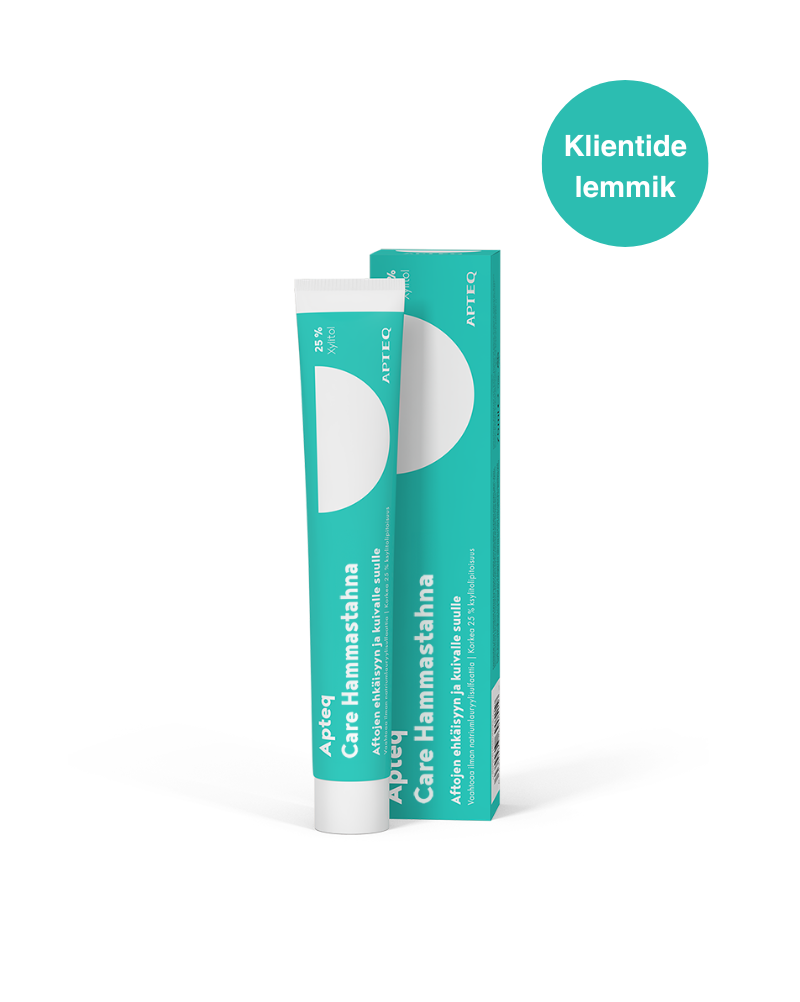 APTEQ fluoriidide ja ksülitooliga hooldav hambapasta 75ml