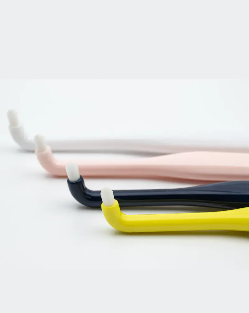 Hambahari Royal Denta Soft Silver Single-Tuft, kollane