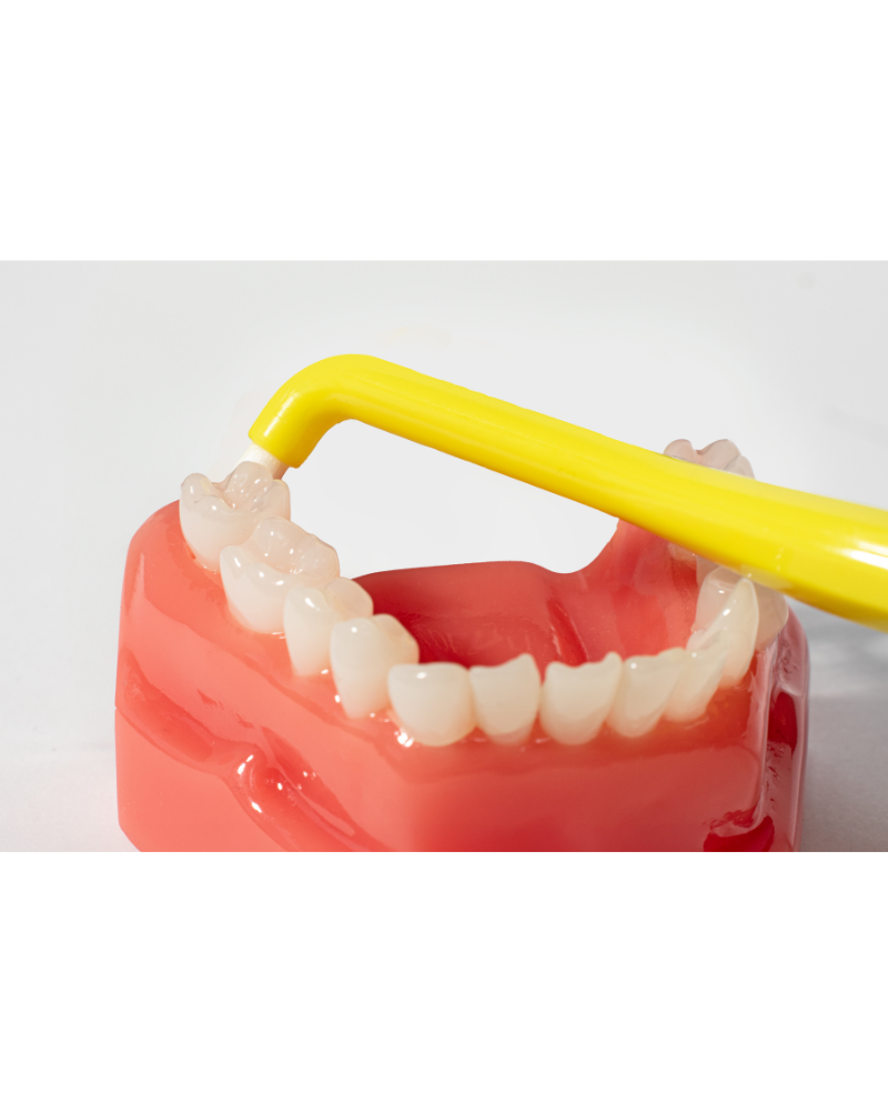 Hambahari Royal Denta Soft Silver Single-Tuft, kollane