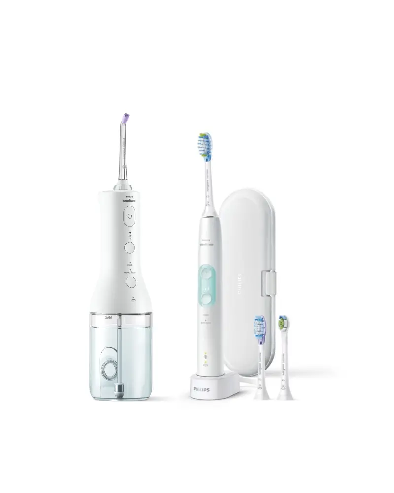 Philips Sonicare ProtectiveClean 4700 + Cordless Power Flosser 3000