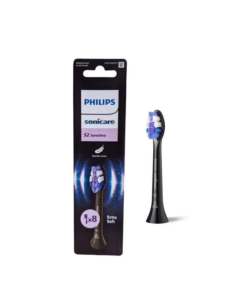 Philips Sonicare S2 Sensitive HX6058/88 otsikud Black N8